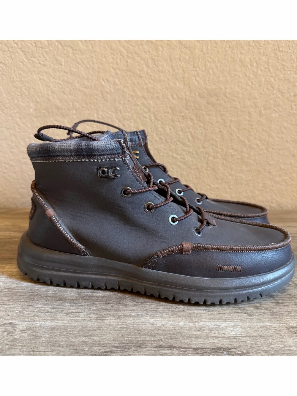 Hey Dude Bradley Classic Boots Walnut